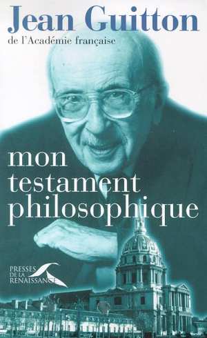 Image du vendeur pour Mon Testament Philosophique mis en vente par Dmons et Merveilles