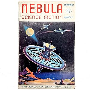 Seller image for Nebula Science Fiction, No. 17 (July 1956) featuring Project Pseudoman, By the Name of Man, Storm Warning, Cry Wolf, Wrath of the Gods, and Into the Empty Dark for sale by Memento Mori Fine and Rare Books