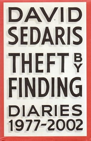 Bild des Verkufers fr Theft by Finding_ Diaries (1977-2002) zum Verkauf von San Francisco Book Company