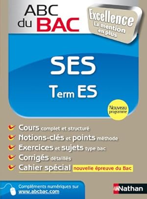 ABC du BAC Excellence SES Term ES