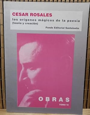 Imagen del vendedor de Los orgenes mgicos de la poesa (Teora y Creacin) a la venta por Libros de Ultramar Alicante