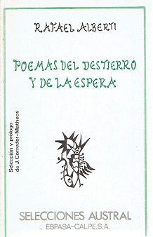 Seller image for Poemas del destierro y de la espera for sale by LIBRERA LAS HOJAS