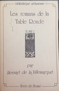 Bild des Verkufers fr Les romans de la Table Ronde et les contes populaires des anciens Bretons tome 2 zum Verkauf von Dmons et Merveilles