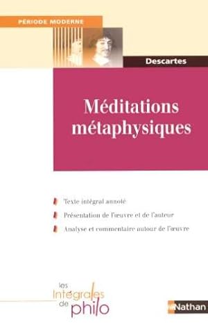 Seller image for Mditations mtaphysiques for sale by Dmons et Merveilles