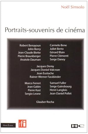 Portraits-souvenirs de cinéma