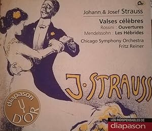 Image du vendeur pour Valses clbres / ChicagoSymphony Orchestra / J.Strauss mis en vente par Dmons et Merveilles
