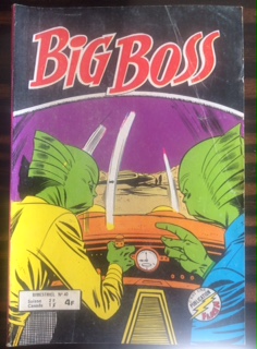 BIG BOSS N°40 - SOUCOUPES VOLANTES SUR MARS