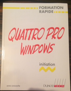 Seller image for FORMATION RAPIDE - QUATRE PRO WINDOWS for sale by Dmons et Merveilles