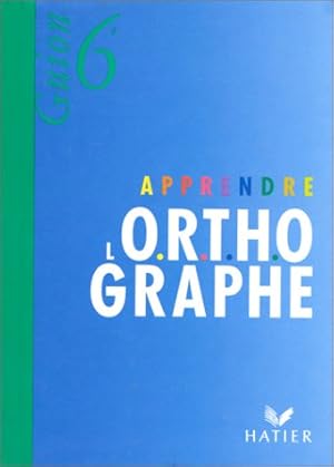 Apprendre l'orthographe