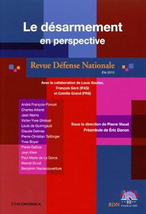 Image du vendeur pour Revue Dfense Nationale Et 2010 : Le dsarmement en perspective mis en vente par Dmons et Merveilles