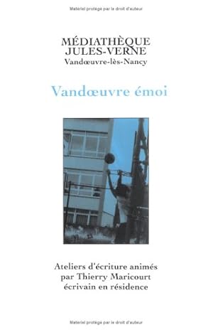 Imagen del vendedor de Vandoeuvre Emoi a la venta por Dmons et Merveilles