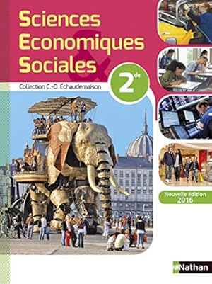 Bild des Verkufers fr Sciences conomiques et sociales 2de zum Verkauf von Dmons et Merveilles