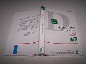 Dictionnaire fiduciaire social 1994
