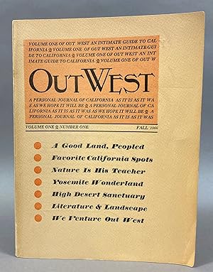 OUT WEST - A Personal Journal of California as it was.First five issues Vol. I-V