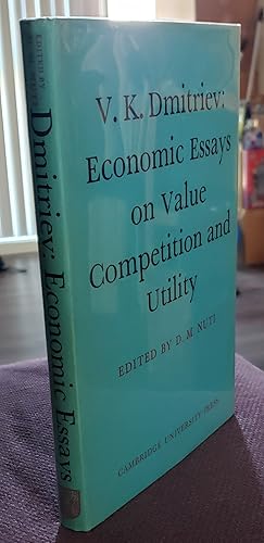 Seller image for Economic Essays on Value, Competition and Utility. Translated by D. Fry and Edited with an Introduction by D. M. Nuti. for sale by Ted Kottler, Bookseller