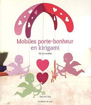Mobiles porte-bonheur en kirigami