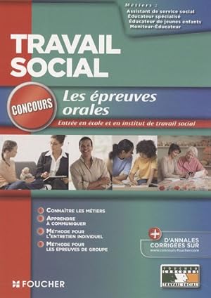 Image du vendeur pour Epreuves orales : Concours d'entre cole et instituts mis en vente par Dmons et Merveilles