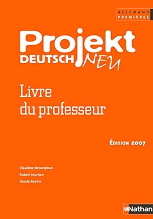 Projekt Deutsch Neu 1res ( livre du professeur)