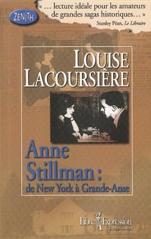 Bild des Verkufers fr Anne stillman t2 new york a grande anse zum Verkauf von Dmons et Merveilles