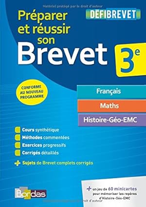 Image du vendeur pour Prparer et russir son Brevet - Nouveau programme 2016 mis en vente par Dmons et Merveilles