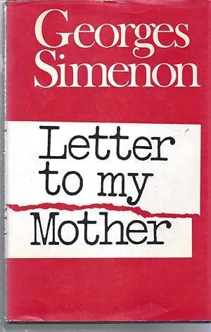 Imagen del vendedor de Letter to my Mother a la venta por Willis Monie-Books, ABAA