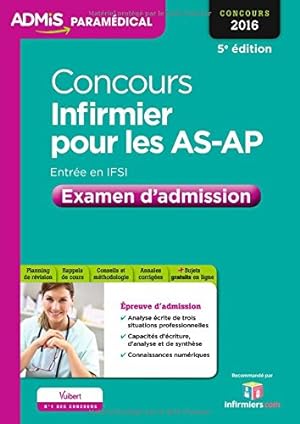 Concours Infirmier pour les AS et AP - Entrée en IFSI - Examen d'admission - Entraînement - Conco...