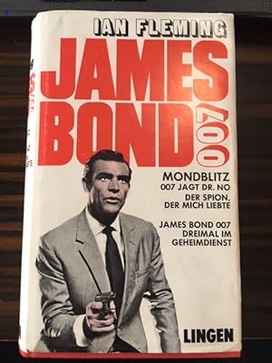 JAMES BOND 007 MONDBLITZ 007 JAGT DR. NO DER SPION DER MICH LIEBTE - JAMES BOND 007 DREIMAL IM GE...