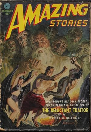 Imagen del vendedor de AMAZING Stories: January, Jan. 1952 a la venta por Books from the Crypt