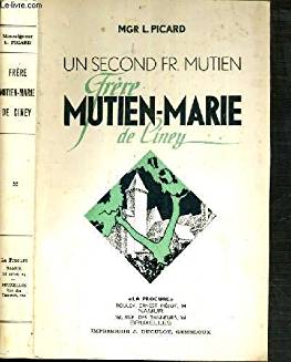 UN SECOND FR. MUTIEN FRERE MUTIEN-MARIE DE CINEY