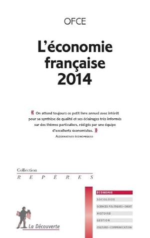 Bild des Verkufers fr Economie francaise 2014 zum Verkauf von Dmons et Merveilles