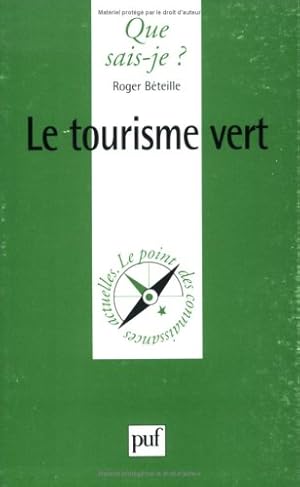 Le Tourisme vert