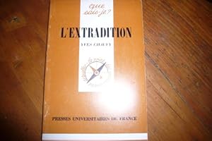 L'Extradition (Que sais-je)