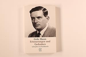 Bild des Verkufers fr ERINNERUNGEN UND GEDANKEN: LEHRJAHRE IN FRANKREICH. zum Verkauf von INFINIBU KG