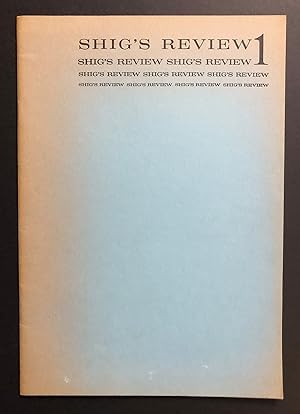 Immagine del venditore per Shig's Review 1 (1960) venduto da Philip Smith, Bookseller