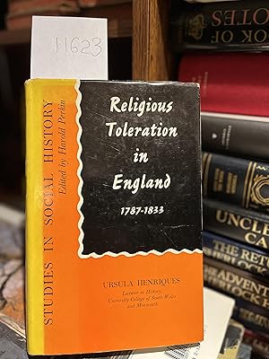 Seller image for Religious Toleration in England, 1787-1833 for sale by GoldBookShelf