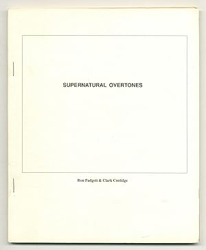 Bild des Verkufers fr Supernatural Overtones zum Verkauf von Between the Covers-Rare Books, Inc. ABAA