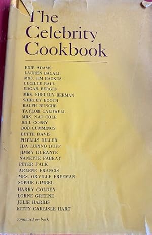 Seller image for Celebrity Cookbook for sale by Ocean Tango Books