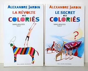 Seller image for Sans adultes. I: La rvolte des coloris - II: Le secret des coloris. for sale by La Bergerie