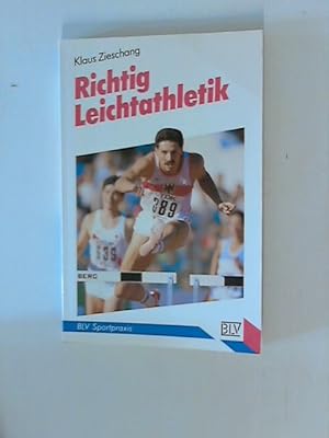 Seller image for richtig leichtathletik for sale by ANTIQUARIAT FRDEBUCH Inh.Michael Simon