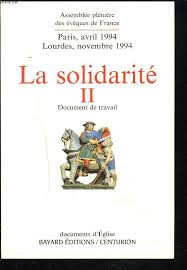 Seller image for LA SOLIDARITE II DOCUMENT DE TRAVAIL for sale by Dmons et Merveilles