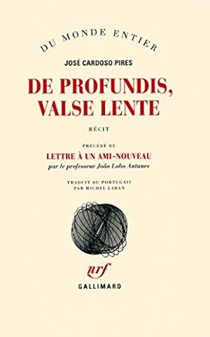 Seller image for De profundis Valse lente. Prc for sale by Dmons et Merveilles