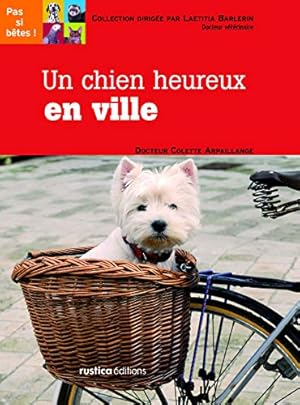 Image du vendeur pour Un chien heureux en ville mis en vente par Dmons et Merveilles