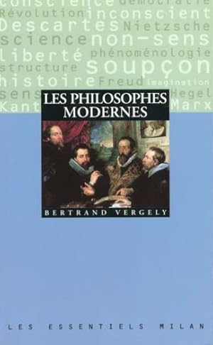 Imagen del vendedor de Les philosophes modernes a la venta por Dmons et Merveilles