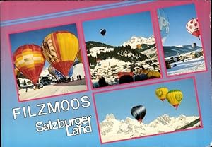 Bild des Verkufers fr Ansichtskarte / Postkarte Salzburg sterreich, Filzmoos Salzburger Land, Ballons zum Verkauf von akpool GmbH