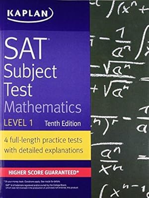 Seller image for SAT Subject Test Mathematics Level 1 (Kaplan Test Prep) for sale by WeBuyBooks