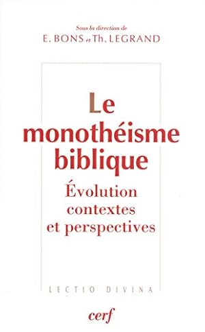 Seller image for Le Monothisme biblique for sale by Dmons et Merveilles