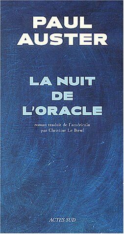 Seller image for La nuit de l'oracle for sale by Dmons et Merveilles