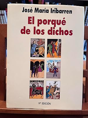 Imagen del vendedor de EL PORQUE DE LOS DICHOS a la venta por Antigua Librería Canuda