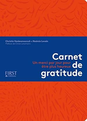 Imagen del vendedor de Carnet de gratitude a la venta por Dmons et Merveilles