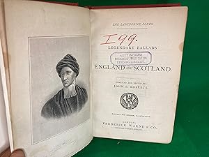 Image du vendeur pour The Legendary Ballads Of England And Scotland The Lansdowne Poets Ex Lib mis en vente par Eurobooks Ltd